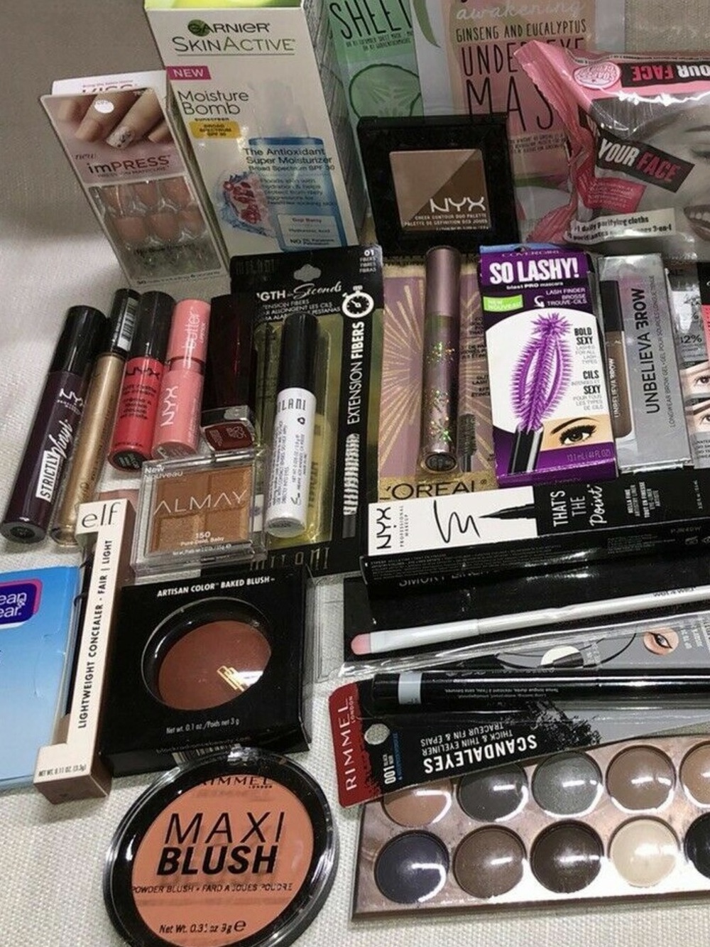 Mystery Makeup & skincare Lot